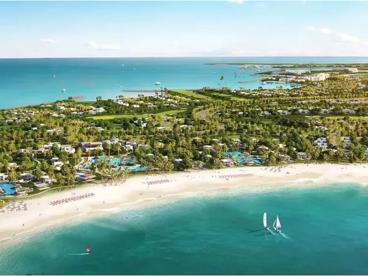 Beach walk at Dubai Islands by Imtiaz Developer